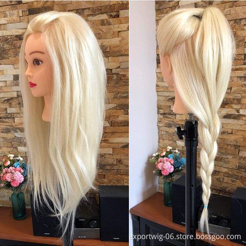Mannequin Training Head human hair hairstyles teaching head Hairdresser Training Model for hairdressers wig Mannequin head